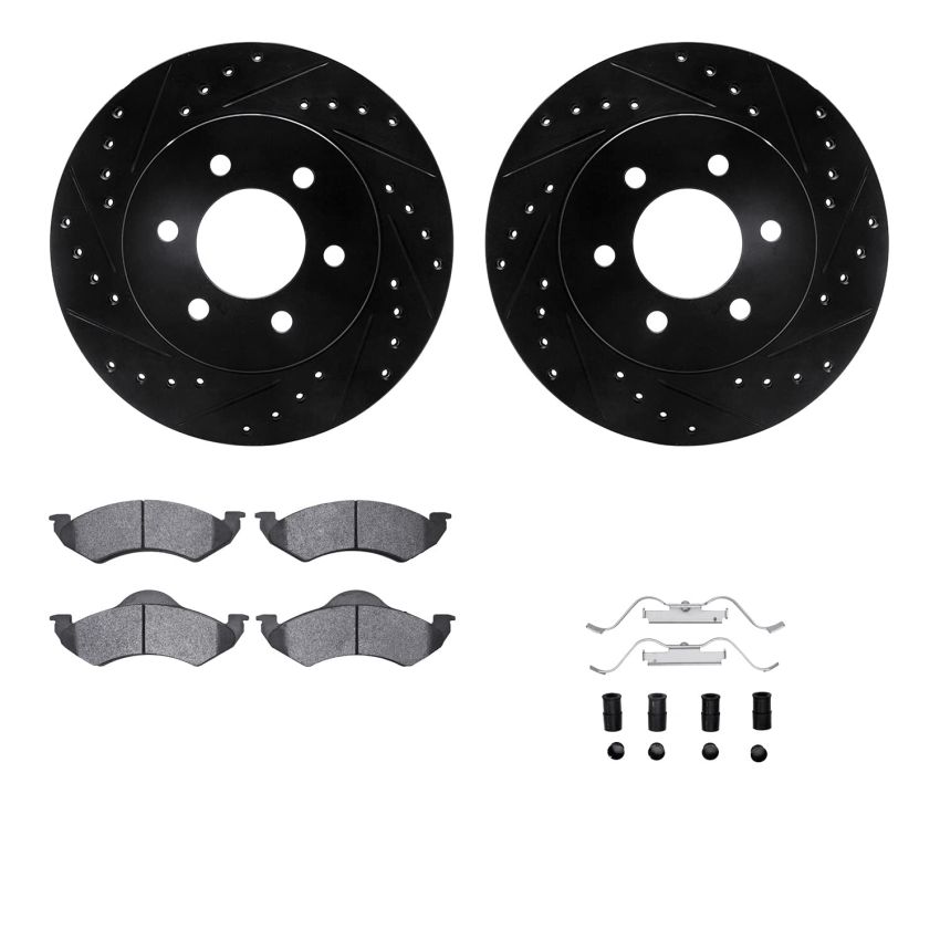 Dynamic Friction 8212-40151 Rotor Kit