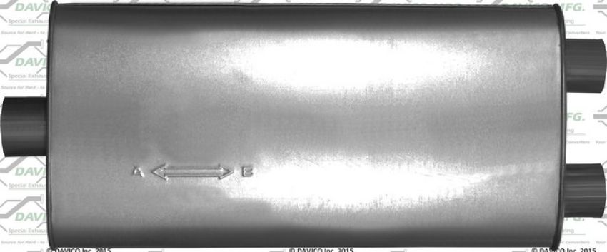 Davico Mfg 810505 Direct fit Muffler