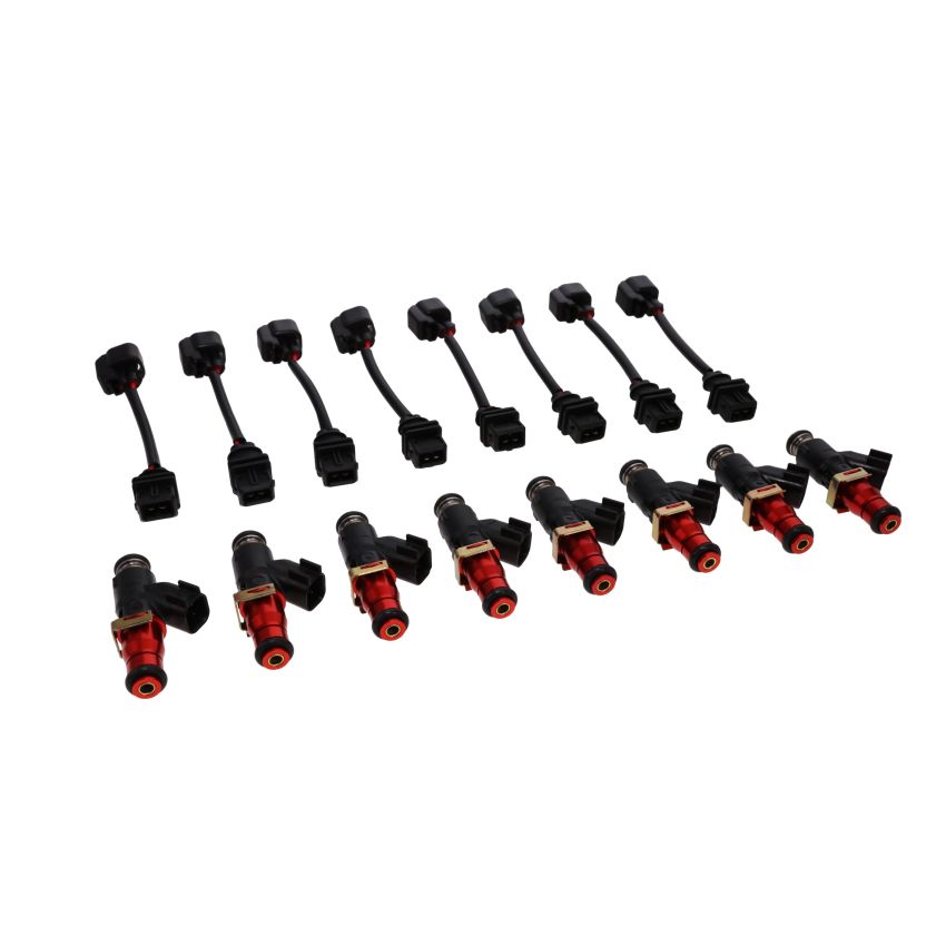 Top Street Performance 81051100 Velocity High-Flow Fuel Injectors for LS3 and LS7, 100 lbs/hr