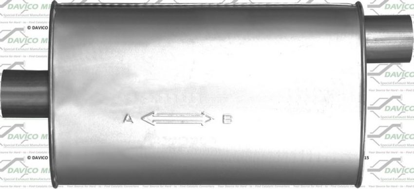 Davico Mfg 810515 Direct fit Muffler