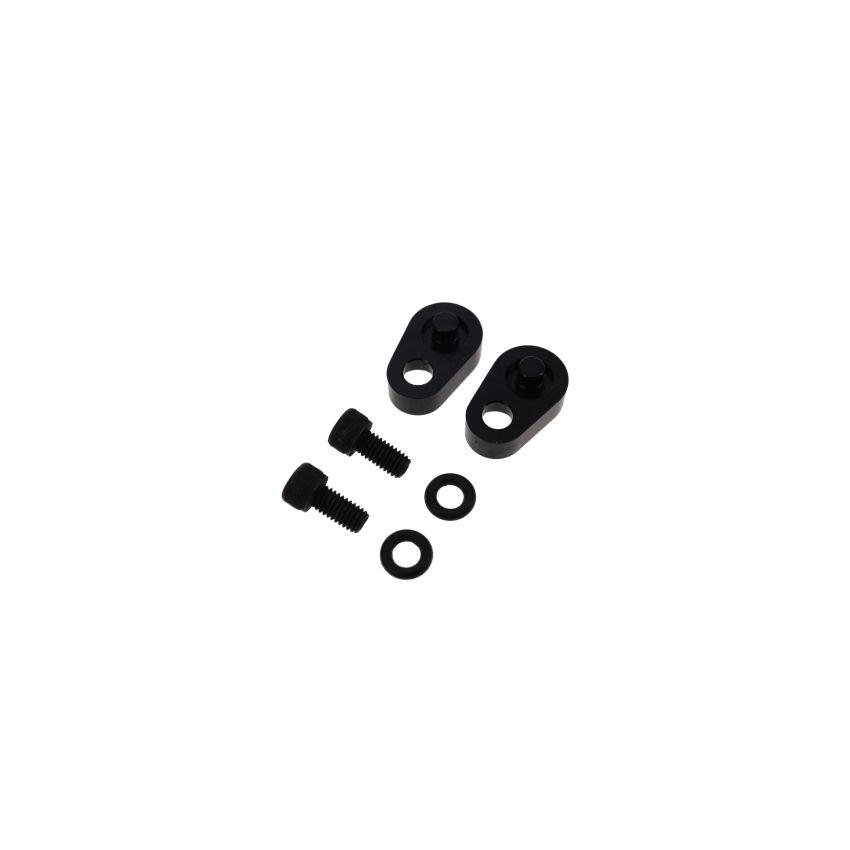 Top Street Performance 81053BK TSP GM LS Black Engine Coolant Crossover Delete Kit