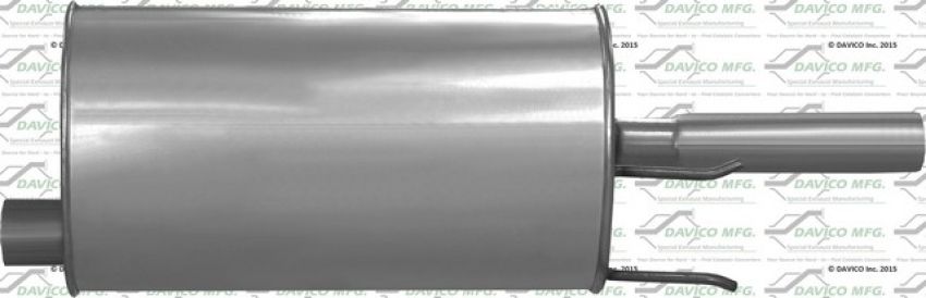 Davico Mfg 810544 Direct fit Muffler