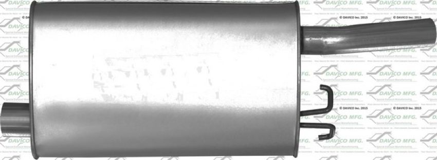 Davico Mfg 810546 Direct fit Muffler