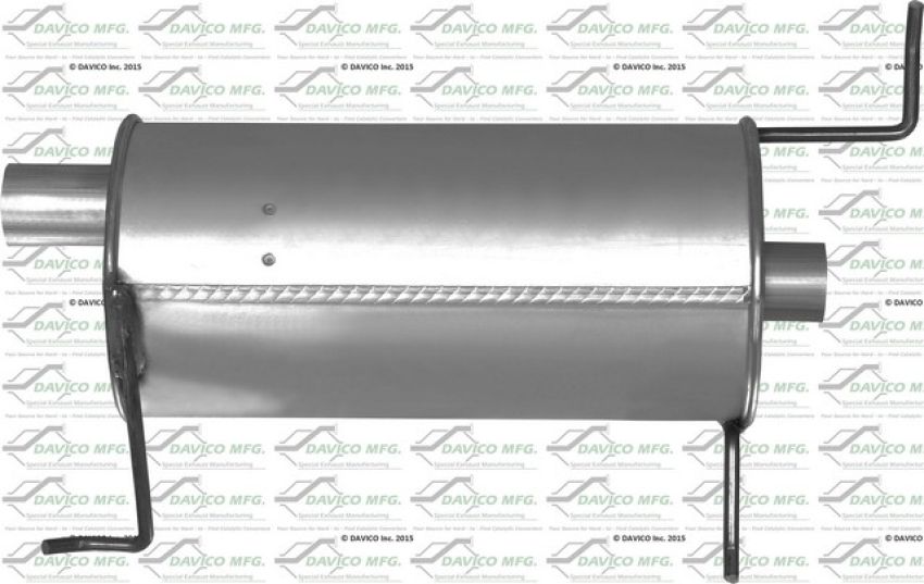 Davico Mfg 810560 Direct fit Muffler