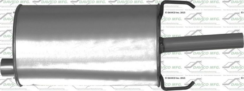 Davico Mfg 810582 Direct fit Muffler