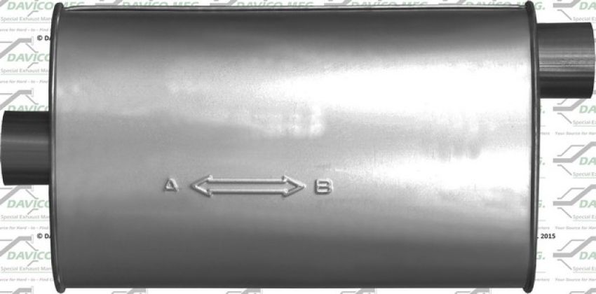 Davico Mfg 810591 Direct fit Muffler