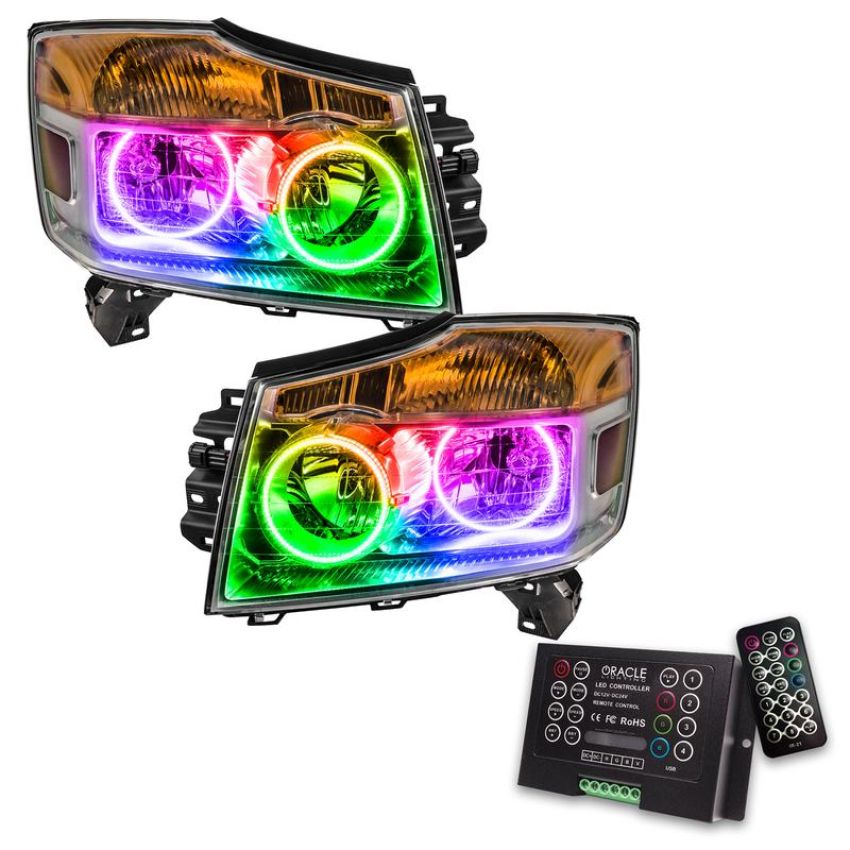 Oracle Lighting 8106-333 SMD Pre-Assembled Headlights, ColorSHIFT(tm) 2.0