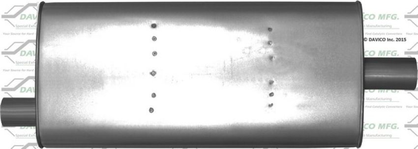 Davico Mfg 810658 Direct fit Muffler
