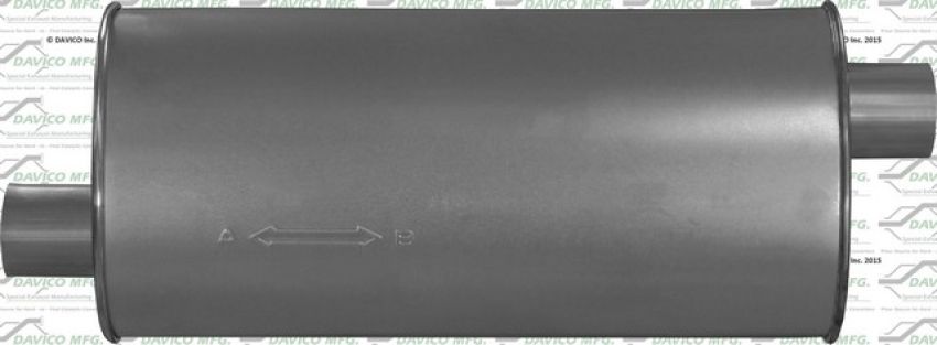 Davico Mfg 810698 Direct fit Muffler