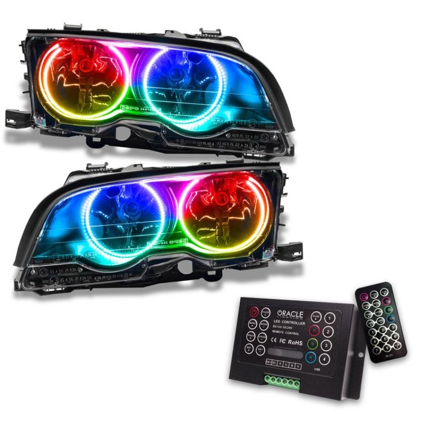 Oracle Lighting 8113-333 ColorSHIFT(tm) Pre-Assembled Headlights, Halogen