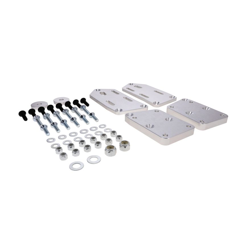Top Street Performance 81150 TSP GM LS to Ford Fox Body Natural Motor Mount Adapter Plates