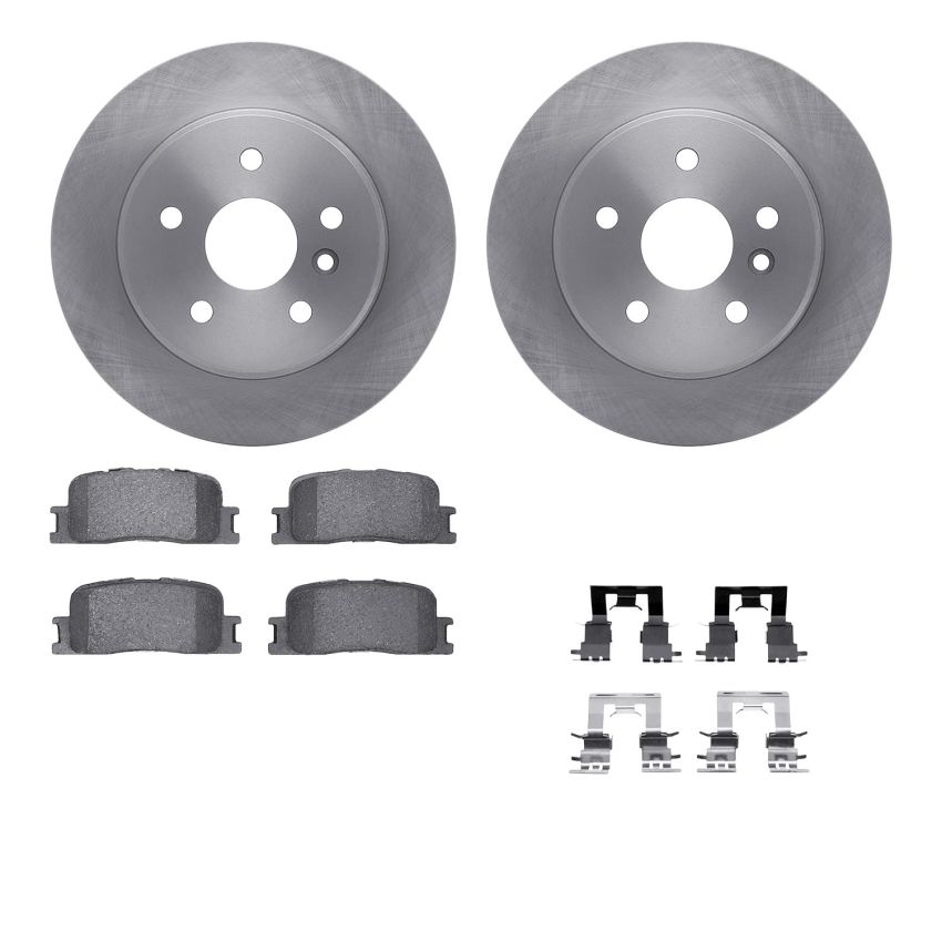 Dynamic Friction 6512-76600 Rotor Kit