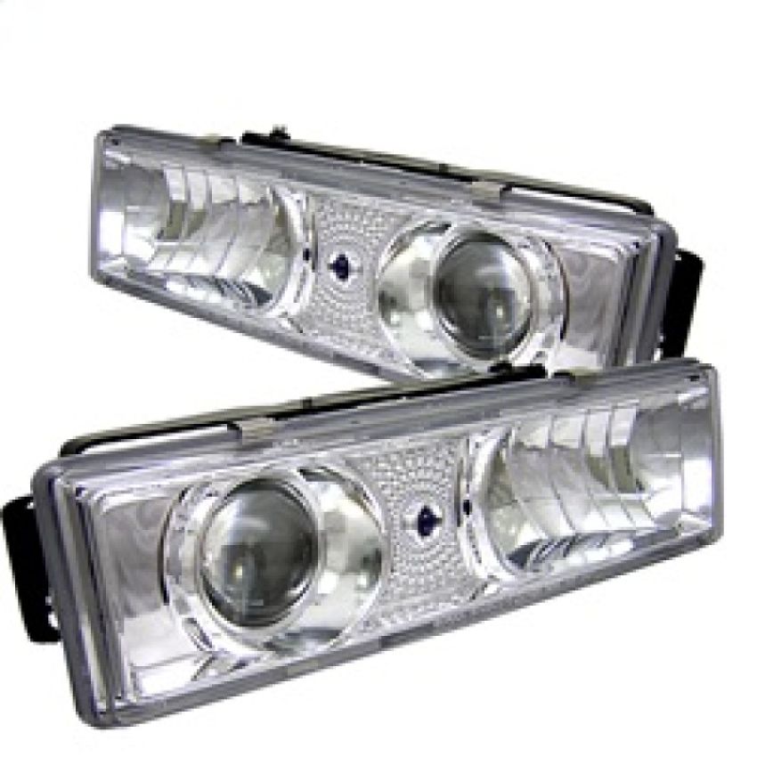 SPYDER 5009296 Projector Headlights - Chrome