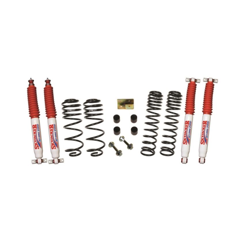 Skyjacker TJ25BPHLT Jeep Wrangler TJ/LJ 2.5in Dual Rate Long Travel Front & Rear Kit w/ Hydro 7000 Shocks