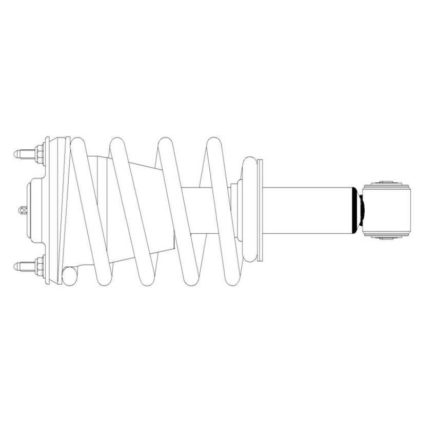 GSP 813006 INFINITI Suspension Strut and Coil Spring Assembly  - Front