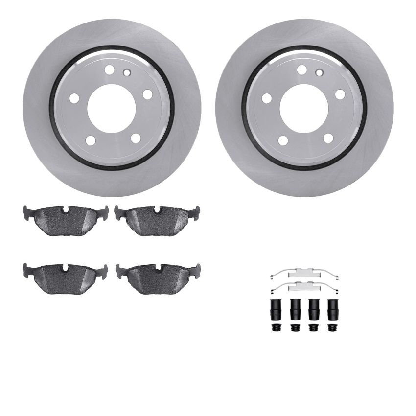 Dynamic Friction 6512-31227 Rotor Kit