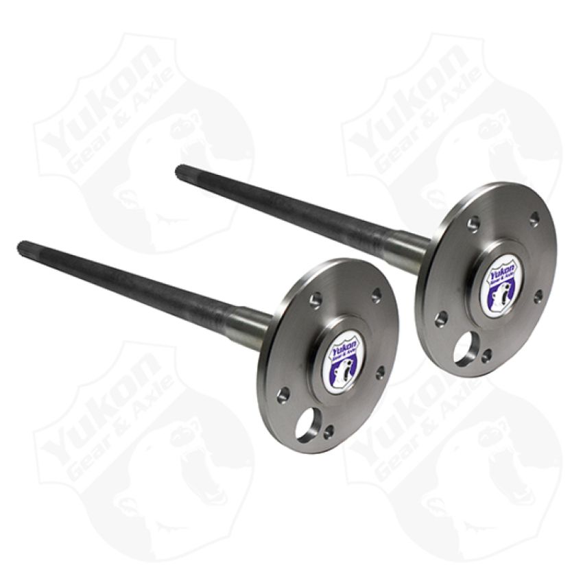 Yukon Gear & Axle YA G55PKIT-B Yukon Gear 57-62 Corvette Axle Kit / Left Hand & Right Hand / 17Spline