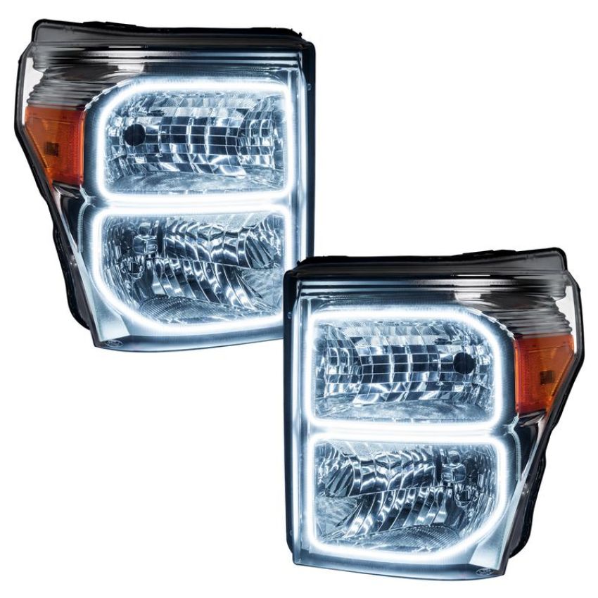 Oracle Lighting 8158-504 LED Pre-Assembled Headlights, Chrome Bezel, ColorSHIFT(tm) - Simple