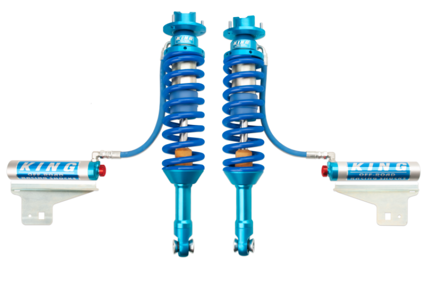King Shocks 30001-407 10-14 Ford F150 Raptor 4WD Front 3.0 Dia Remote Reservoir Coilover w/Adjuster (Pair)