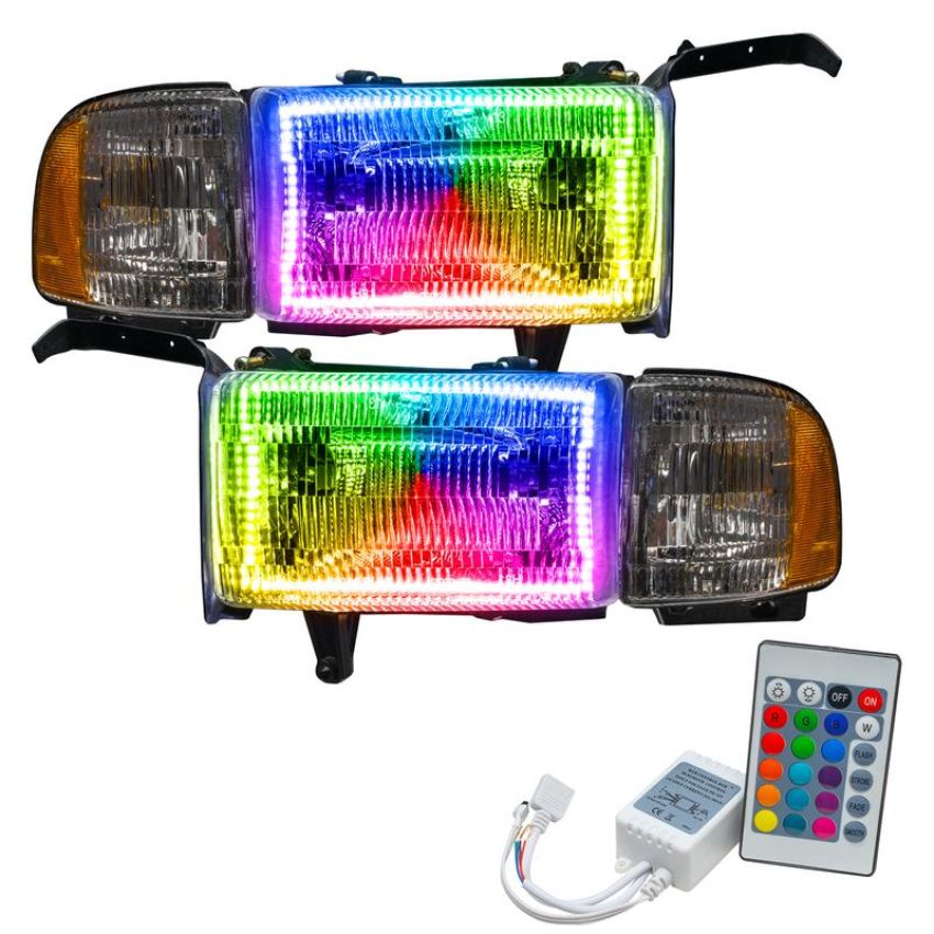 Oracle Lighting 8167-504 SMD Pre-Assembled Headlights, ColorSHIFT(tm) - Simple