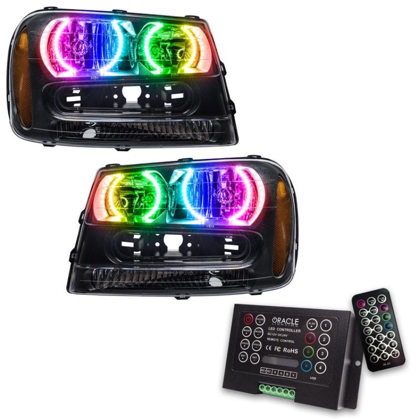 Oracle Lighting 8168-333 SMD Pre-Assembled Headlights, ColorSHIFT(tm) 2.0