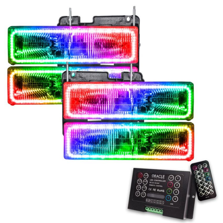 Oracle Lighting 8169-333 SMD Pre-Assembled Headlights, ColorSHIFT(tm) 2.0