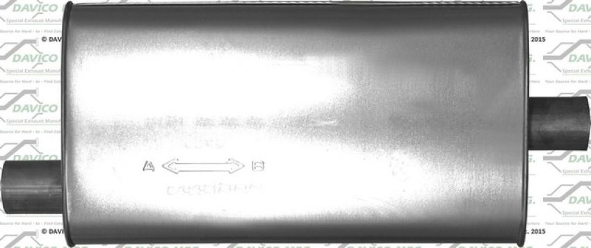 Davico Mfg 816998 Direct fit Muffler