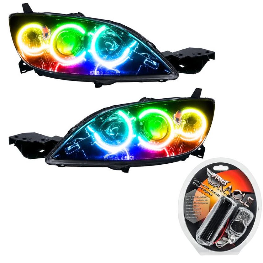 Oracle Lighting 8174-330 SMD Pre-Assembled Headlights, Halogen Style, ColorSHIFT