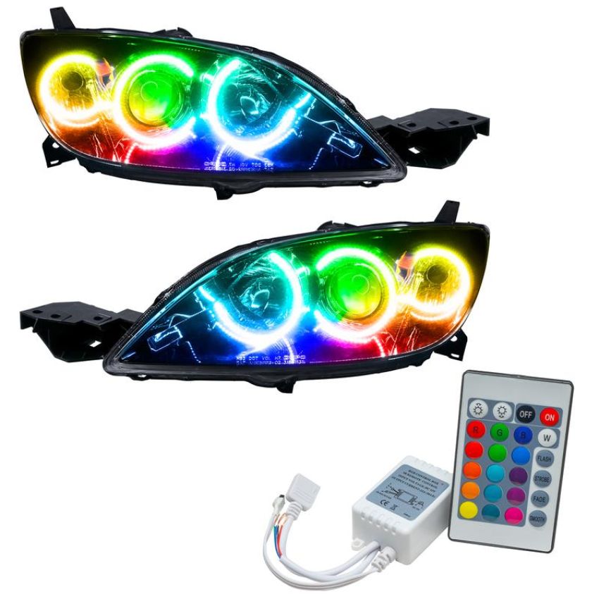 Oracle Lighting 8174-504 SMD Pre-Assembled Headlights, Halogen Style, ColorSHIFT(tm) - Simple