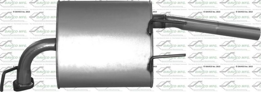 Davico Mfg 817420 Direct fit Muffler