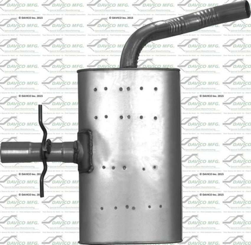 Davico Mfg 817841 Direct fit Muffler