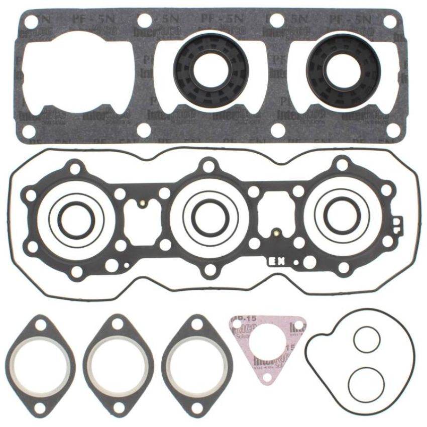 Vertex Pistons 711204 Vertex Gaskets 1994 Polaris Indy XLT Special XTRA Complete Gasket Kit w/ Oil Seals