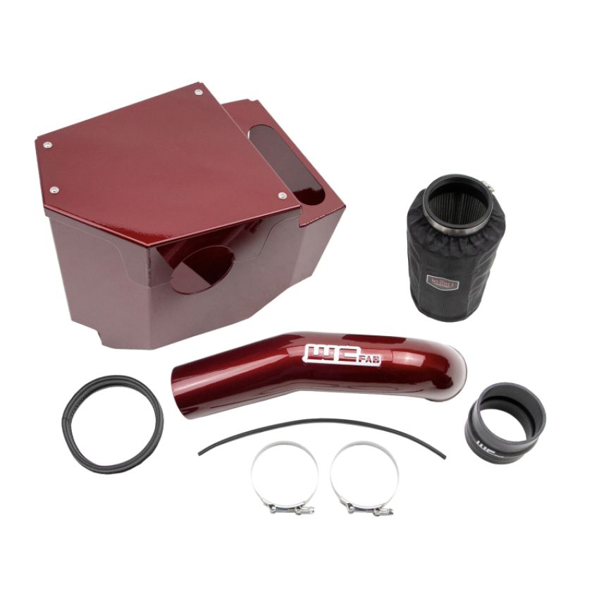 Wehrli 20-21 Chevrolet 6.6L L5P Duramax 4in Intake Kit - Red