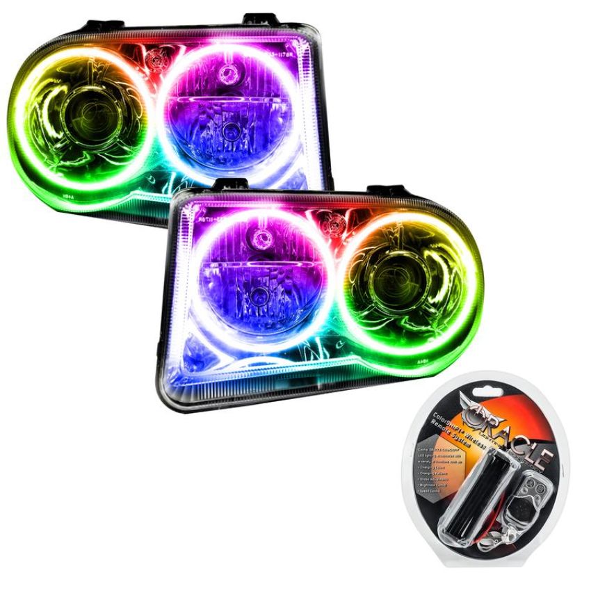 Oracle Lighting 8186-330 SMD Pre-Assembled Headlights, HID, No Bulbs, ColorSHIFT