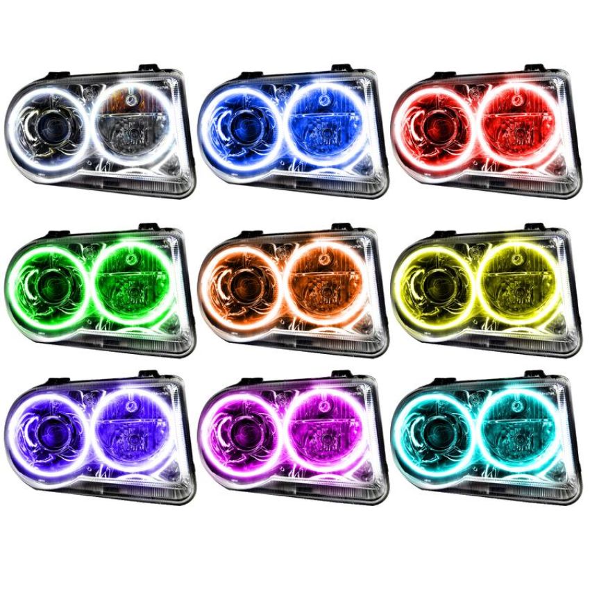 Oracle Lighting 8186-504 SMD Pre-Assembled Headlights, HID, No Bulbs, ColorSHIFT(tm) - Simple