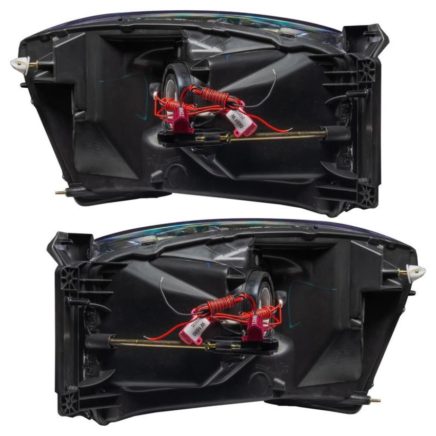 Oracle Lighting 8187-334 SMD Pre-Assembled Headlights, Black Bezel, ColorSHIFT(tm) - No Controller