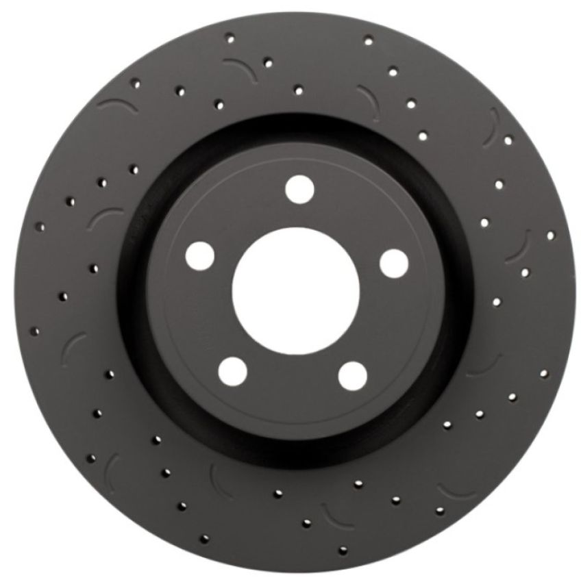 Hawk Performance HTC5397 Talon Cross Drilled And Slotted Brake Rotors