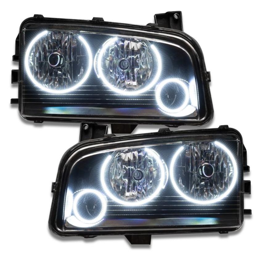 Oracle Lighting 8197-001 SMD Pre-Assembled Headlights, Non-HID, Triple Halo, White