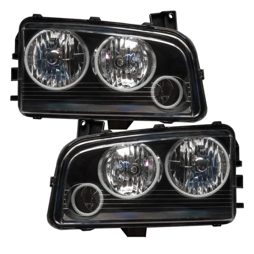 Oracle Lighting 8197-330 SMD Pre-Assembled Headlights, Non-HID, Triple Halo, ColorSHIFT