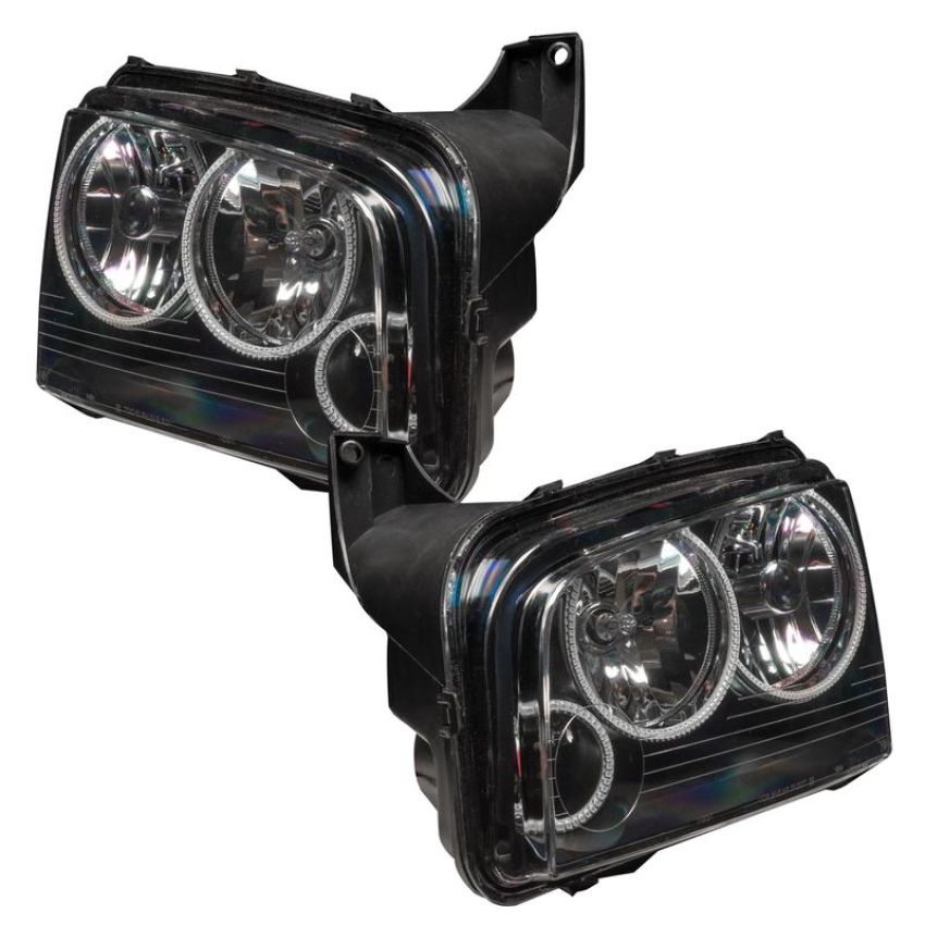 Oracle Lighting 8197-334 SMD Pre-Assembled Headlights, Non-HID, Triple Halo, ColorSHIFT - No Controller
