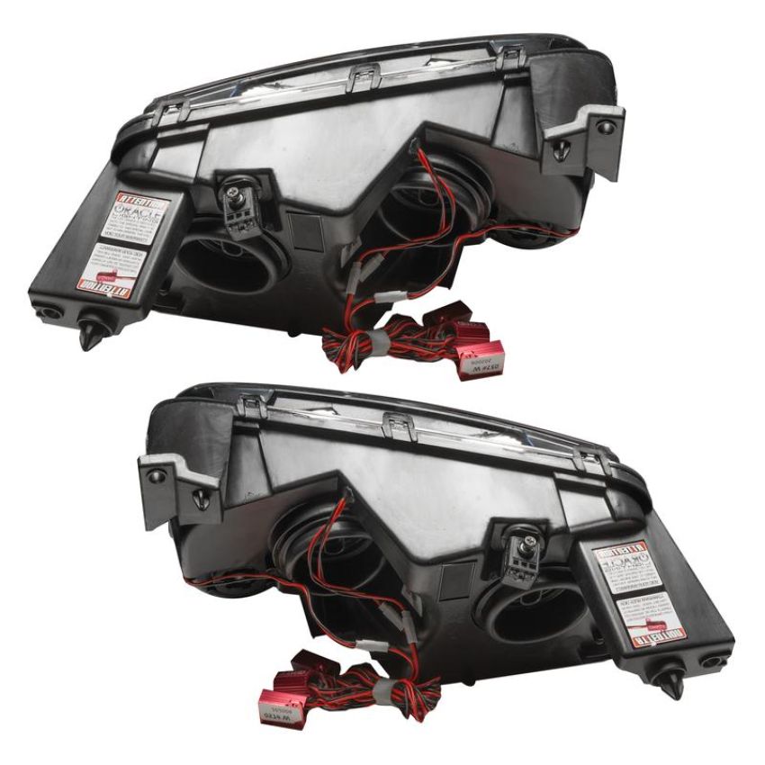 Oracle Lighting 8197-334 SMD Pre-Assembled Headlights, Non-HID, Triple Halo, ColorSHIFT - No Controller