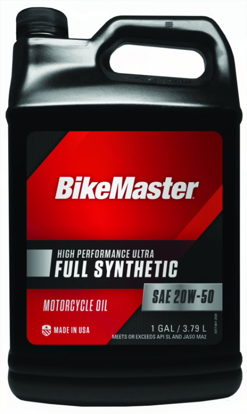 BikeMaster 532326 20W50 Full Synthetic Oil - Gallon