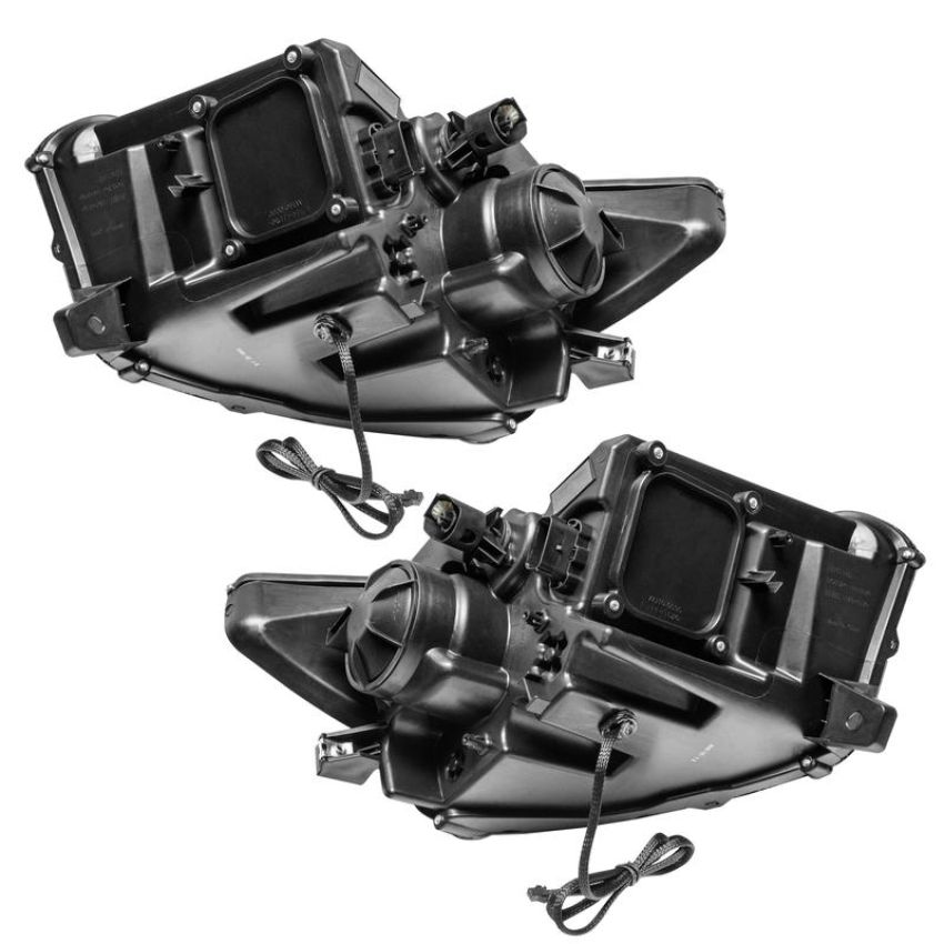 Oracle Lighting 8199-332 2015-2017 Ford Mustang Dynamic RGB+A Pre-Assembled Headlights - Black Edition