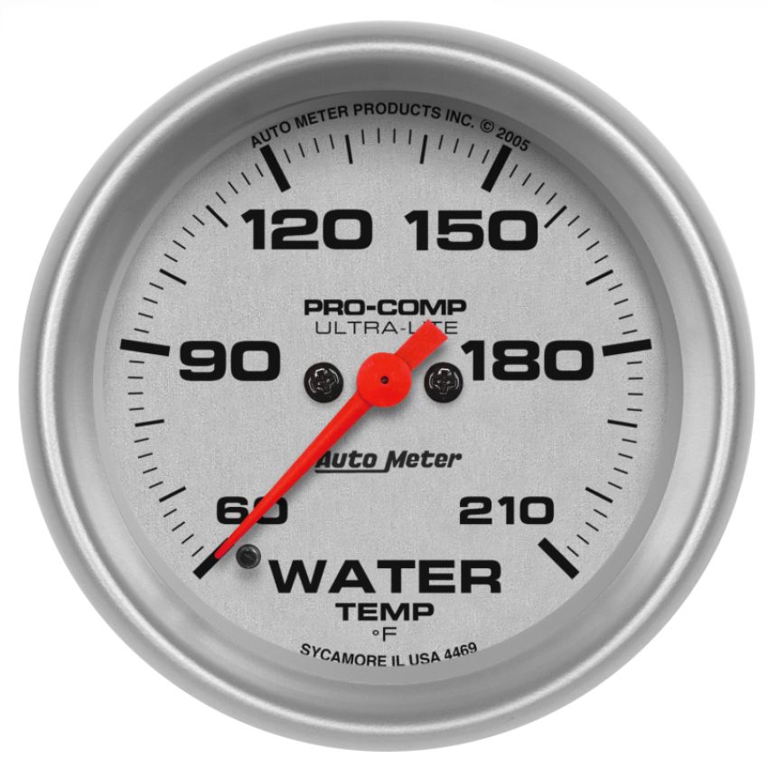 AUTOMETER ATM4469 Ultra Lite 2-5/8in Water Temp 60-210 Electric