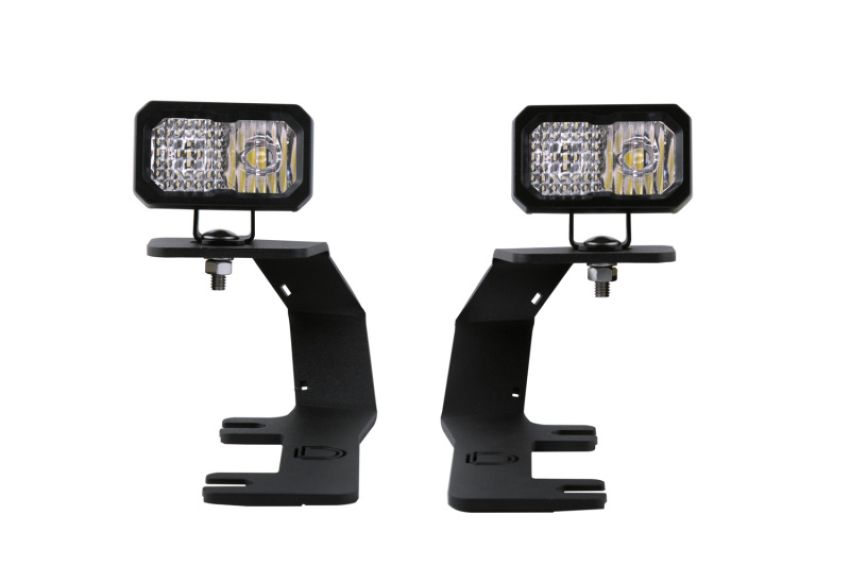 Diode Dynamics DD6661 14-19 Silverado/Sierra SSC2 LED Ditch Light Kit - Pro White Combo