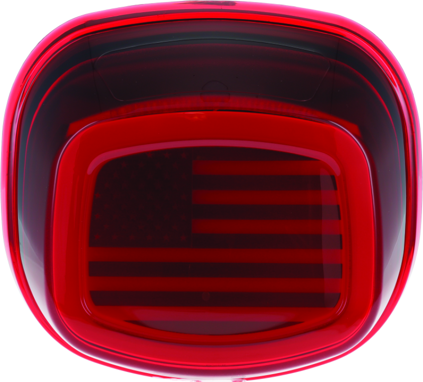 Kuryakyn 2925 Freedom Taillight Red Lens Without License Light