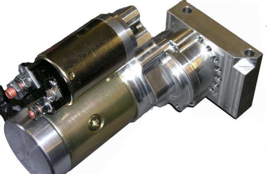 MEZIERE MEZTS400 HD Offset Starter - Chevy V8 168 Tooth