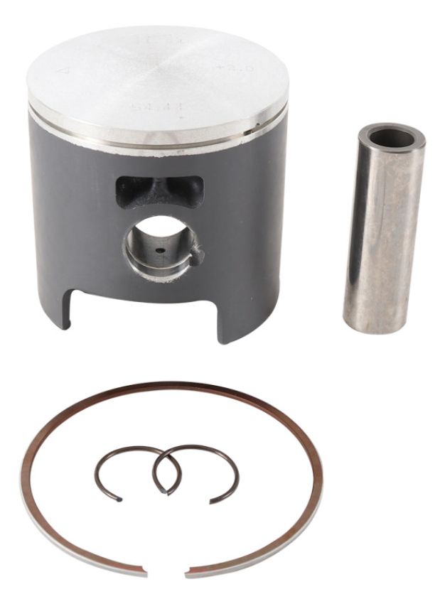 Vertex Pistons 23621200 Vertex Piston 95-21 Kawasaki KX 100 100cc +2.00mm Oversized Cast Replica Piston Kit