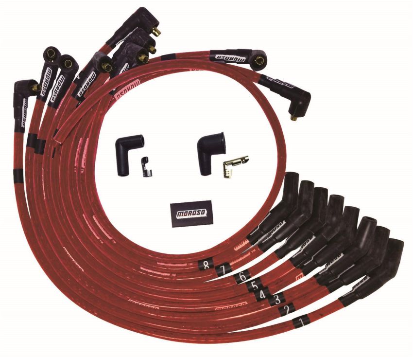 MOROSO MOR52571 Ultra Plug Wire Set SBF 260-302 Red