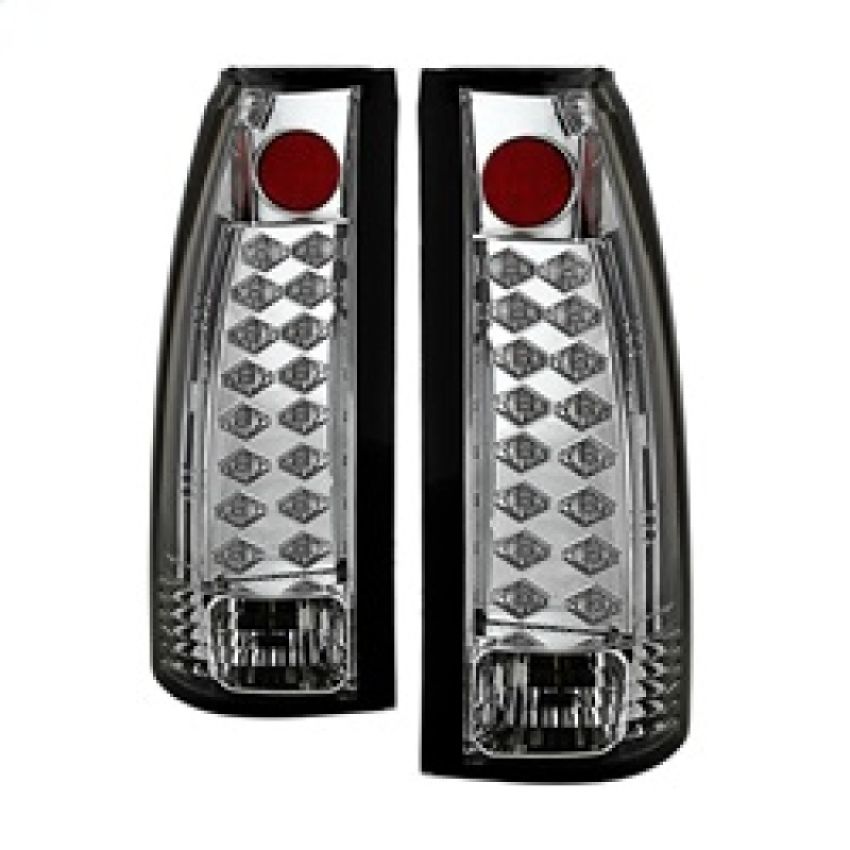 SPYDER 5001368 LED Tail Lights - Chrome